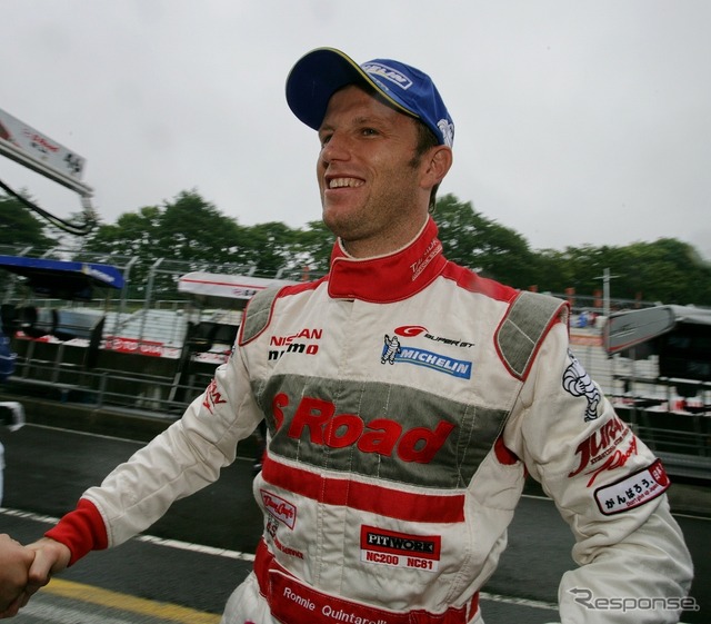 SUPER GTチャンピオンのロニー選手、FSWのイメージキャラクターに