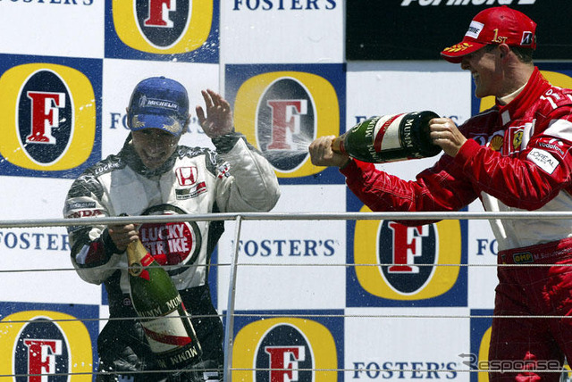 【F1アメリカGP】決勝…BARホンダ佐藤琢磨3位