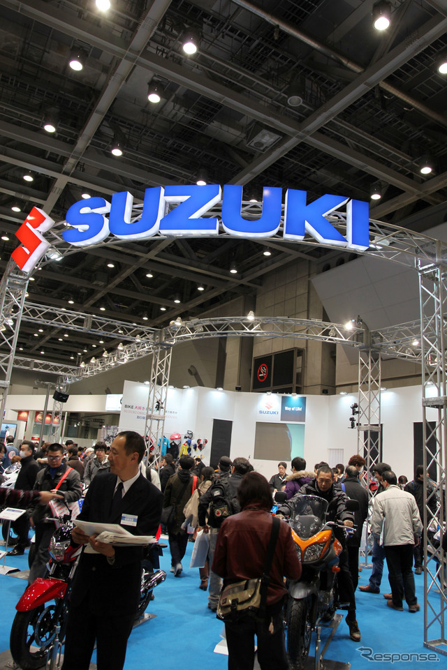 東京モーターサイクルショー2012 スズキブース