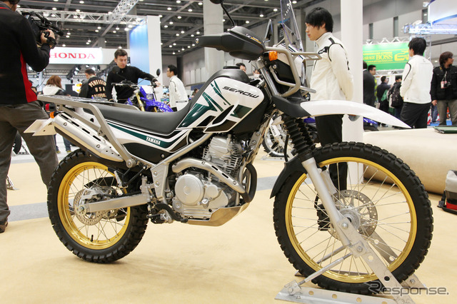 ヤマハSEROW(東京モーターサイクルショー12)
