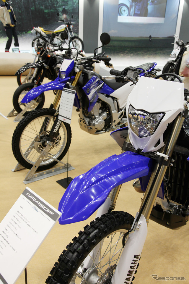 ヤマハWR450F(東京モーターサイクルショー12)