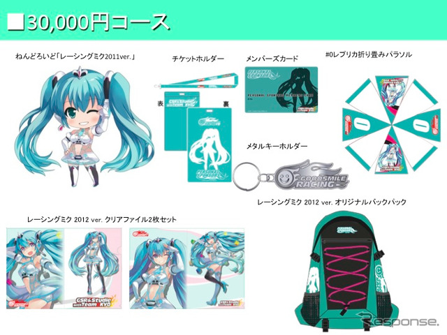 初音ミクGT、個人スポンサーの募集を開始