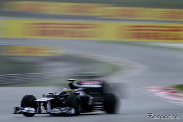 セナ(ウィリアムズ。3月25日、F1マレーシアGP決勝)