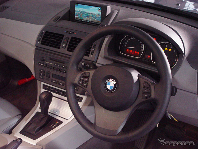 【BMW・X3日本発表】純正DVDカーナビはアルパイン製