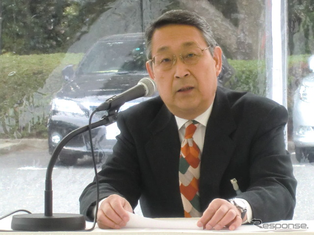Fニッポンのグローバル路線について語る、JRPの白井裕社長。