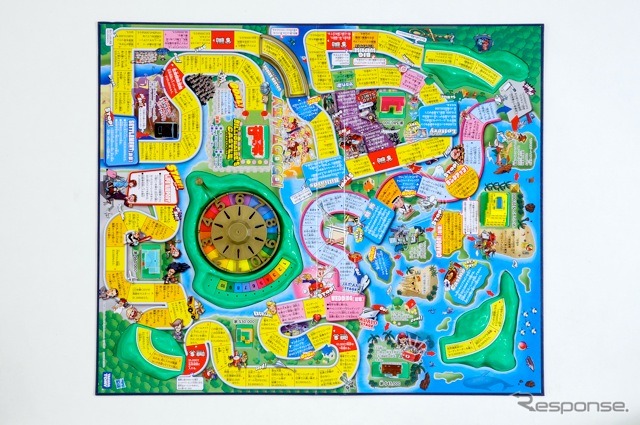 タカラトミー人生ゲームGO!GO!盤面