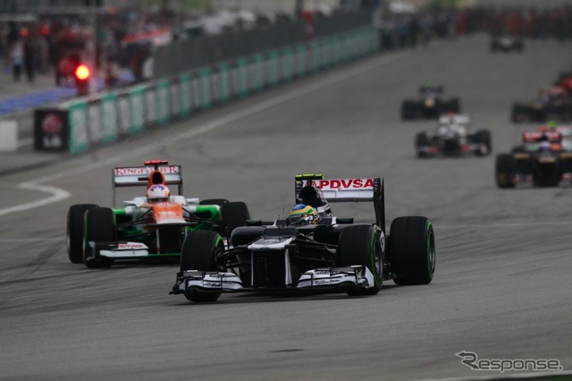 ウィリアムズ（3月25日、F1マレーシアGP）