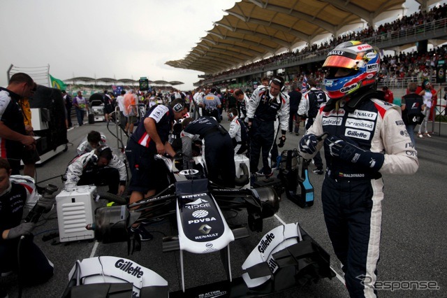 ウィリアムズ（3月25日、F1マレーシアGP）