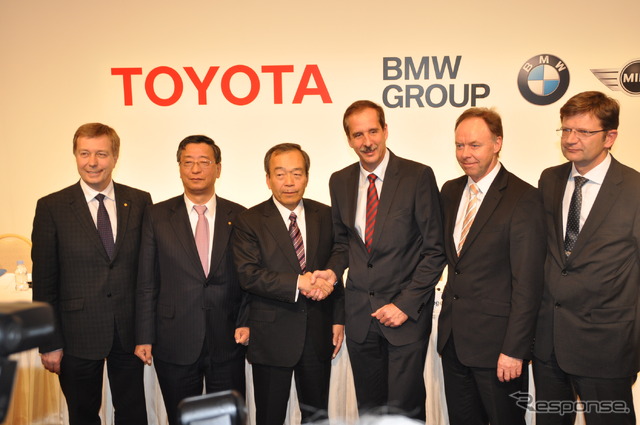 2011年12月のトヨタ BMW提携会見