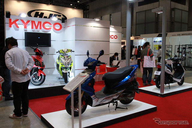 KYMCO（東京モーターサイクルショー12）