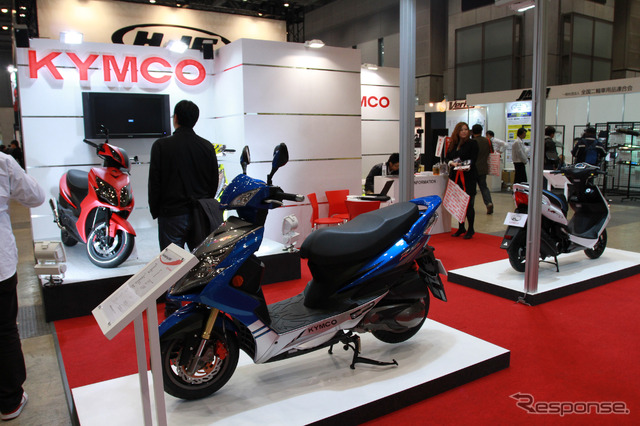 KYMCO(東京モーターサイクルショー12)