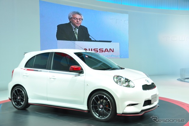 日産 プレスカンファレンスのようす(バンコクモーターショー12)