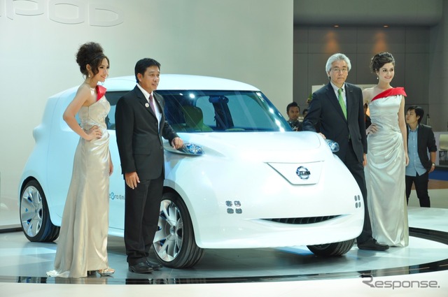日産 プレスカンファレンスのようす(バンコクモーターショー12)