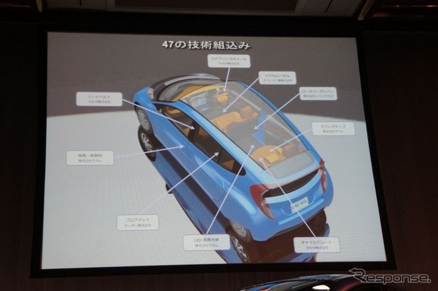 シムドライブが開発した、試作EVの2号車「SIM-WIL」