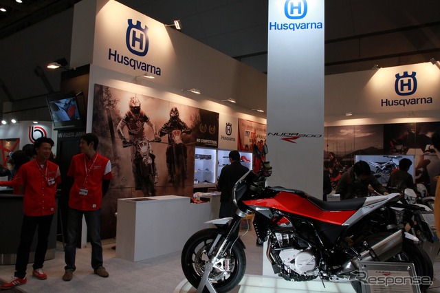 ハスクバーナ(東京モーターサイクルショー12)