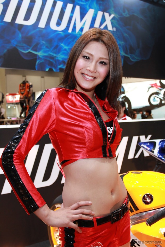 NGK コンパニオン(東京モーターサイクルショー12)