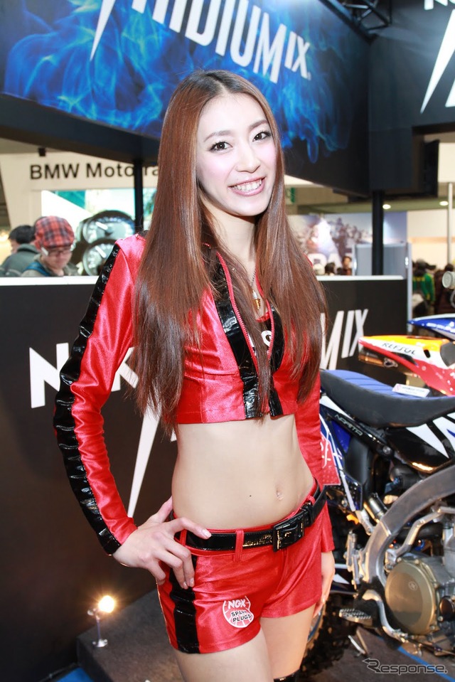 NGK コンパニオン(東京モーターサイクルショー12)