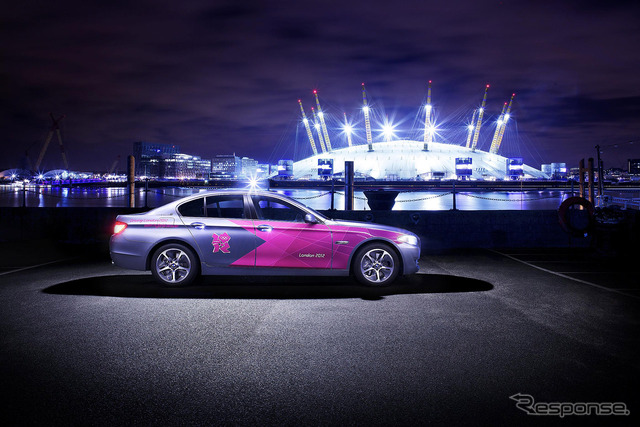 BMWのロンドン五輪公式車両、5シリーズと3シリーズ
