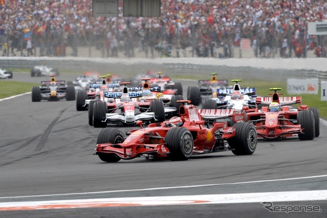 2008年、F1フランスGP