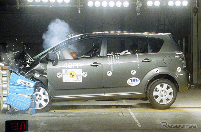【ユーロNCAP】最新衝突テスト---乗員保護5つ星は8車種