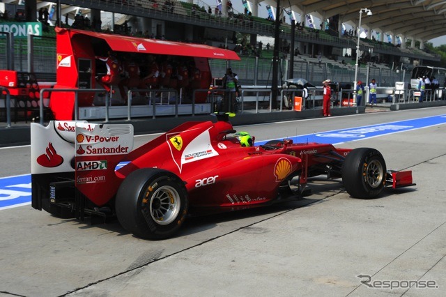 マッサ（フェラーリ、F1マレーシアGP）