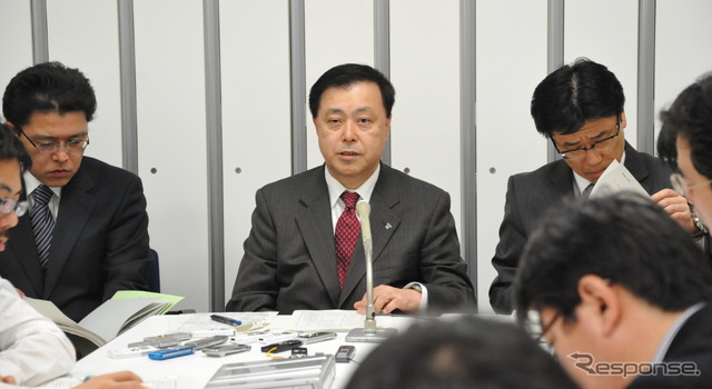 東京電力の会見(30日・千代田区)