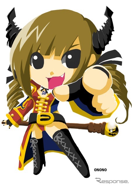 2012年D1グランプリシリーズイメージキャラクター、轟リンネ