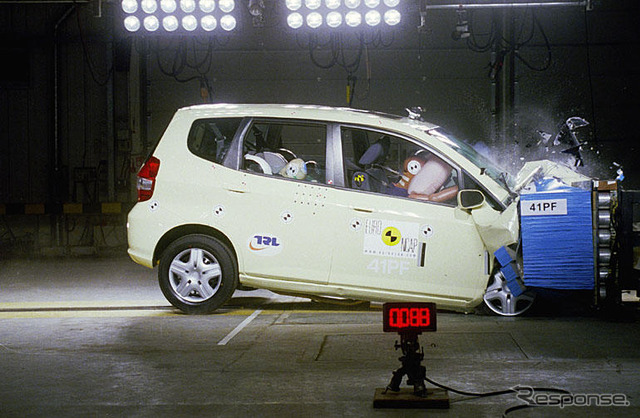 【ユーロNCAP】ホンダ・ジャズがクラス初、歩行者保護で3スター