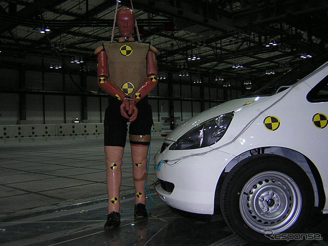 【ユーロNCAP】ホンダ・ジャズがクラス初、歩行者保護で3スター