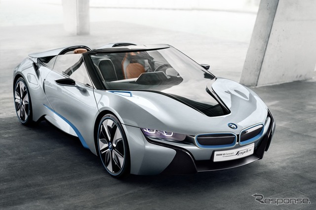 BMWのi8コンセプト スパイダー