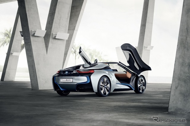 BMWのi8コンセプト スパイダー