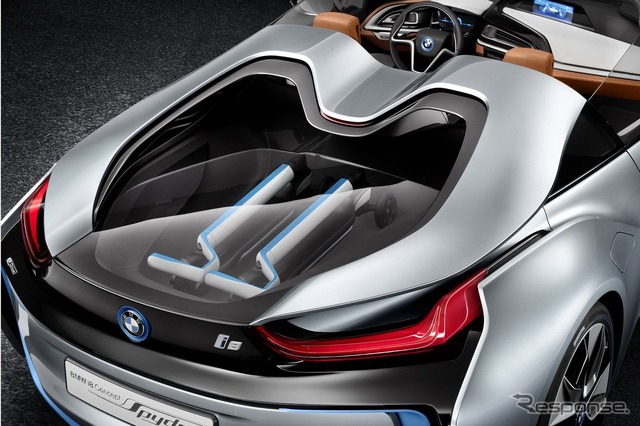BMWのi8コンセプト スパイダー
