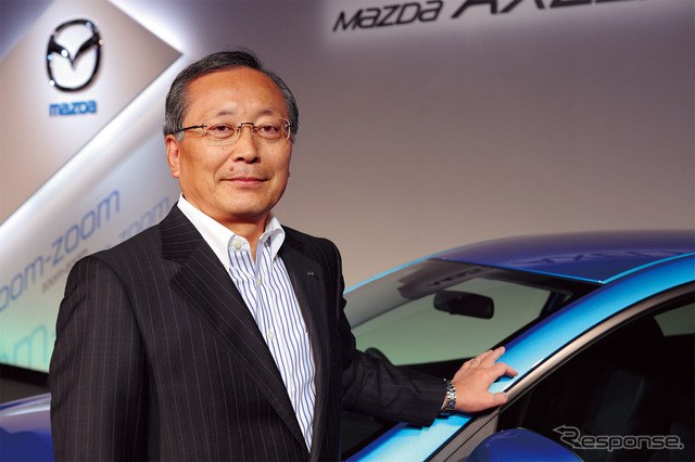 マツダ 山内孝社長(資料画像)