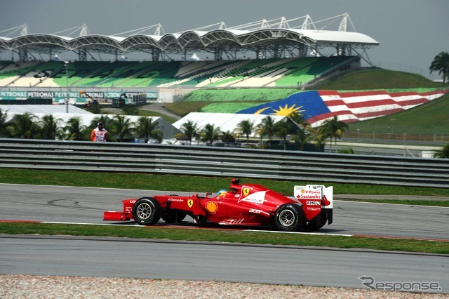 アロンソ（フェラーリ、F1マレーシアGP）