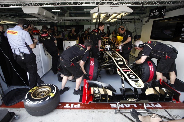 ライコネン（ロータス、F1マレーシアGP）