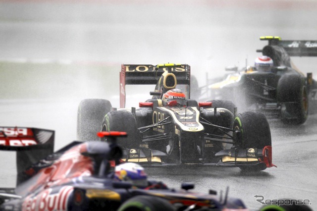 グロージャン（ロータス、F1マレーシアGP）