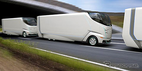 三菱ふそうトラック・バスのコンセプトモデル FUSO-Concept II