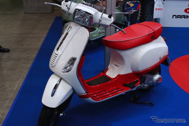 ピアジオ(東京モーターサイクルショー12)