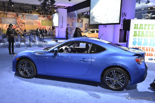 スバルBRZ（ニューヨークモーターショー12）