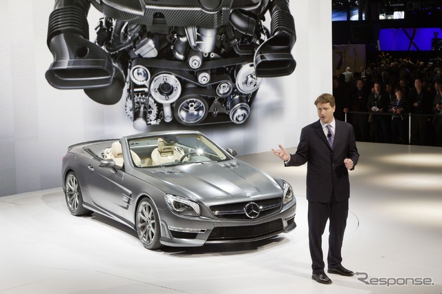 メルセデスベンツSL65AMG 45thアニバーサリー(ニューヨークモーターショー12)