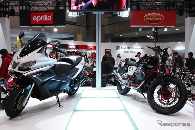 モトグッツィ(東京モーターサイクルショー12)