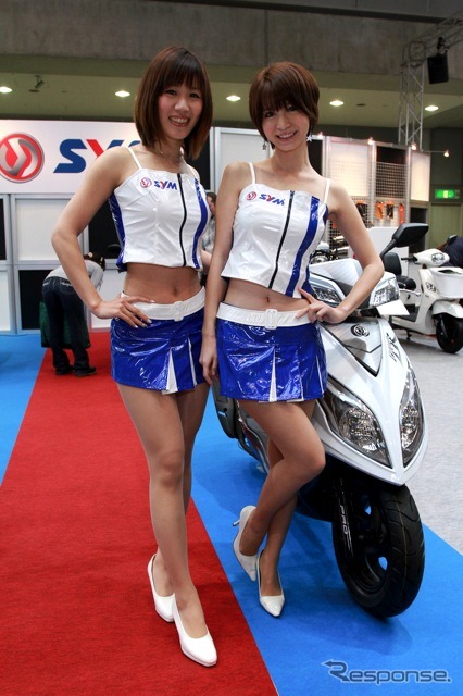 SYMコンパニオン(東京モーターサイクルショー12)