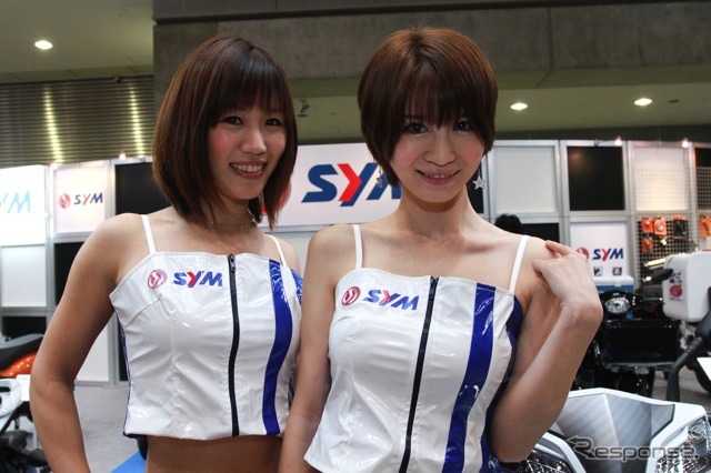 SYMコンパニオン(東京モーターサイクルショー12)