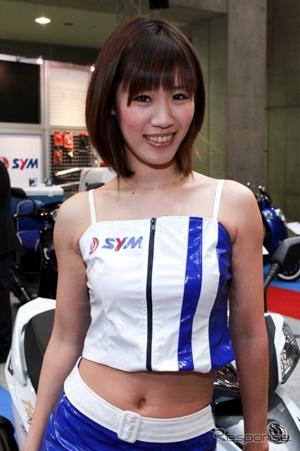 SYMコンパニオン(東京モーターサイクルショー12)