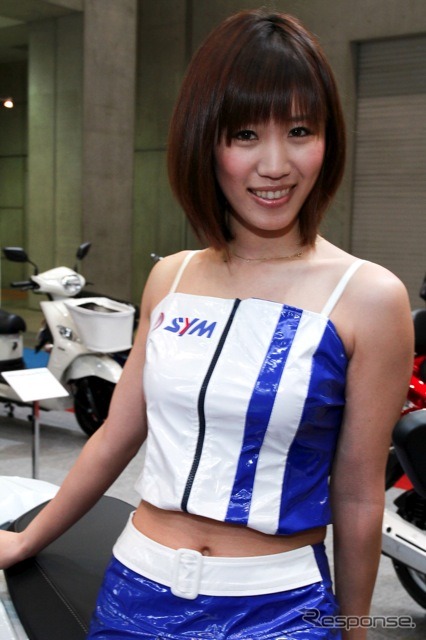 SYMコンパニオン(東京モーターサイクルショー12)