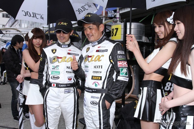 ピットウォーク(SUPER GT 第1戦)