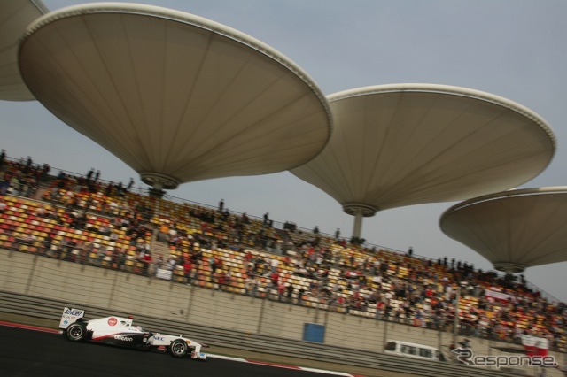 小林可夢偉（ザウバー、2011年F1中国GP）