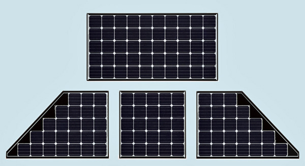 三菱電機の単結晶無鉛はんだ太陽電池モジュール212Wシリーズ
