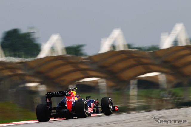 ウェーバー（レッドブル、2012年F1マレーシアGP）