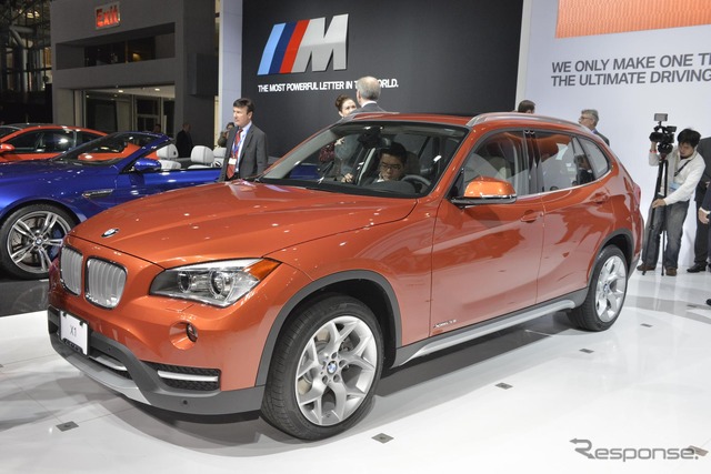 BMW X1の2013年モデル(ニューヨークモーターショー12)